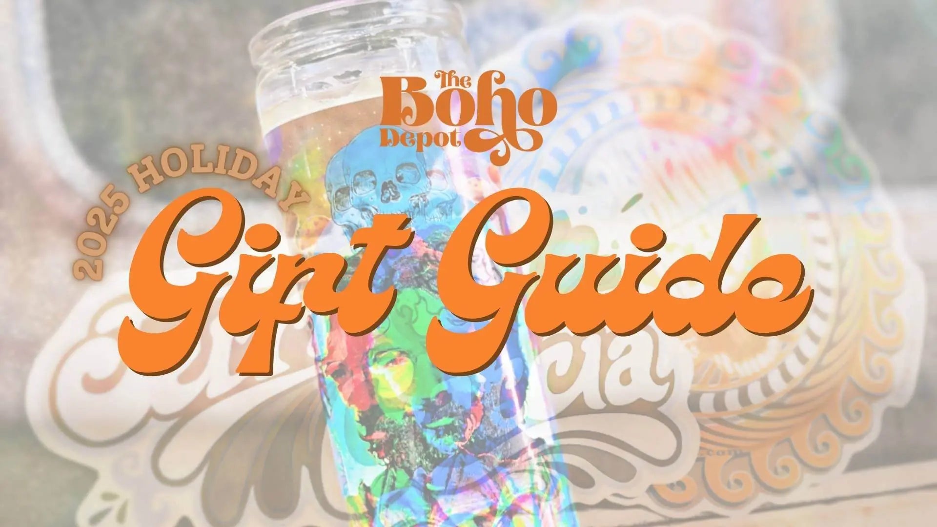 2025 Holiday Blog Cover Photo - Top 15 Boho Gifts