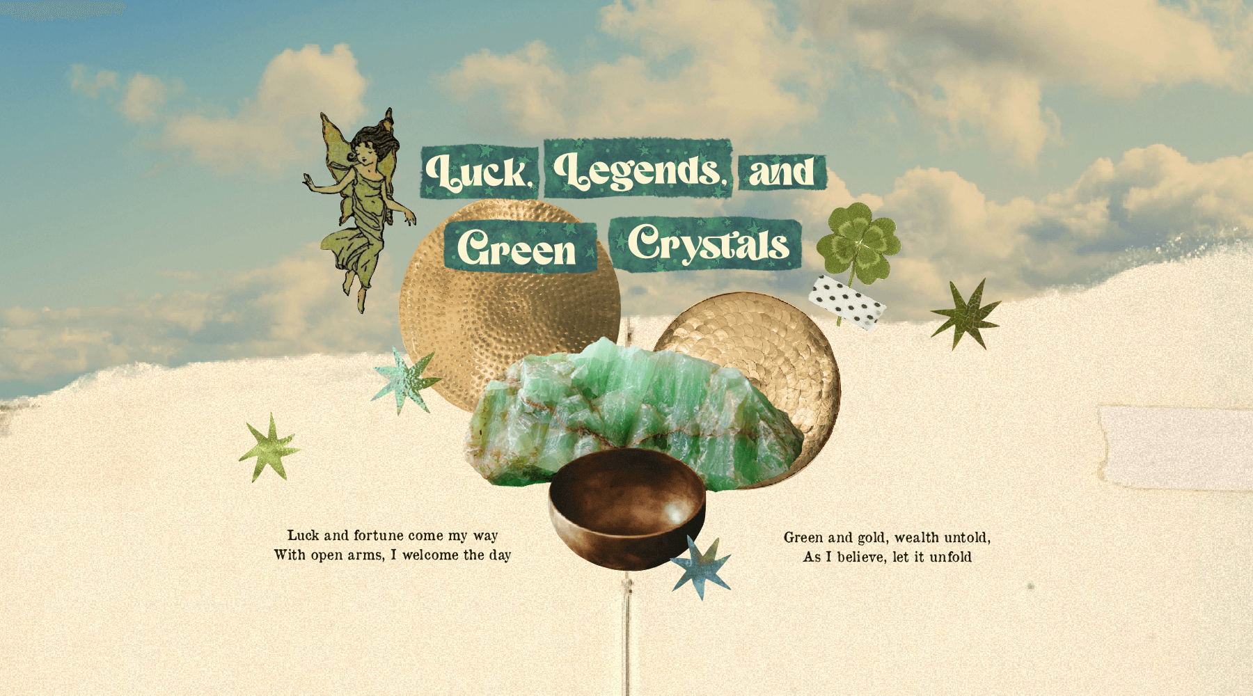 Green Crystals for Luck & Prosperity Blog