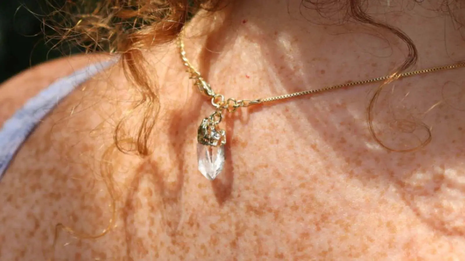 shop witchy jewelry at the boho depot like this crystal necklace
