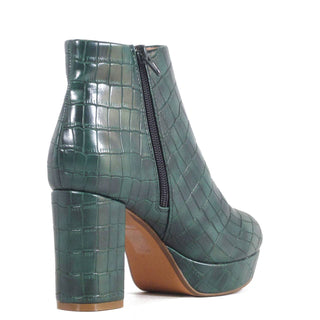 Disco Platform Heel Booties