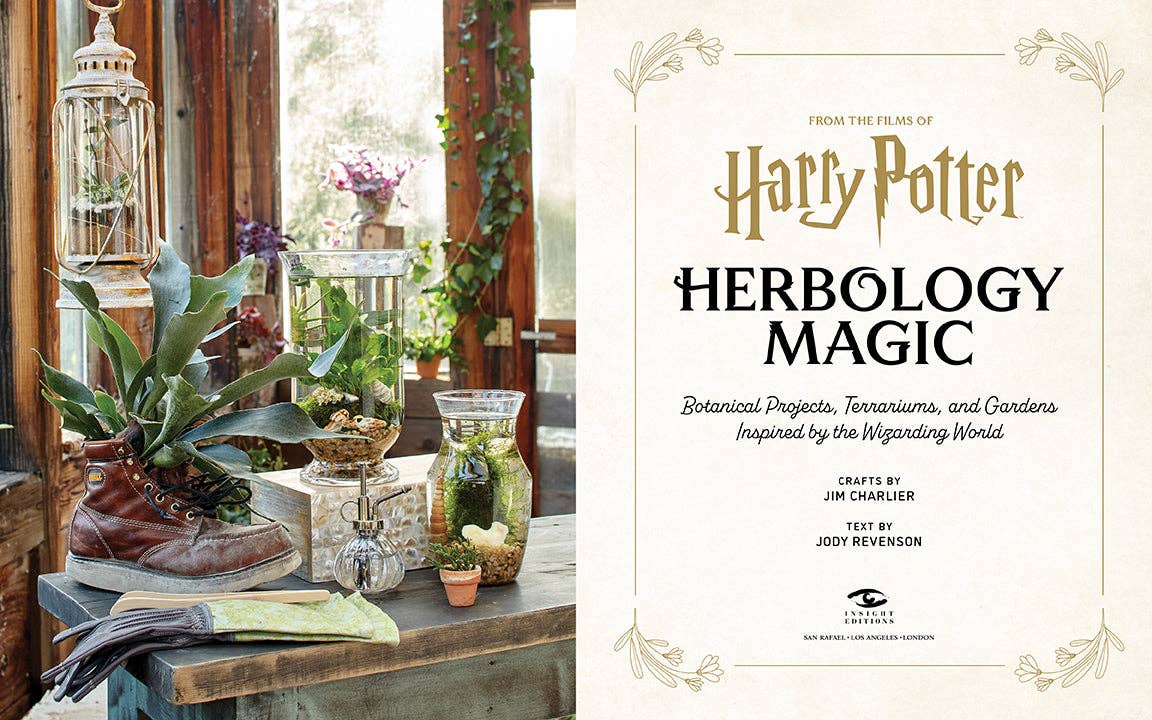 harry pothead and the magical herb Harry Potter : Herbology Magic: Botanical Projects, Terrariums, and Gardens Inspired by the Wizarding World