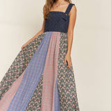 Suspender Maxi Dress