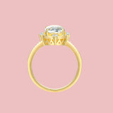 White Topaz Ring