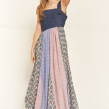 Suspender Maxi Dress