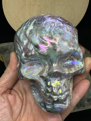 Angel Aura Sphalerite Skull 