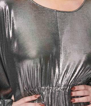 Silver Batwing Disco Caftan