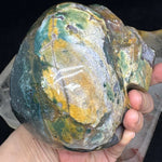Ocean Jasper Healing Crystal Skull