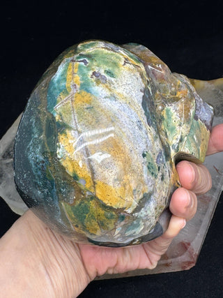 Ocean Jasper Healing Crystal Skull