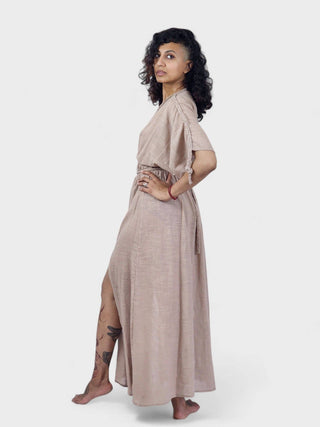 Organic Cotton Rope Goddess Maxi Dress