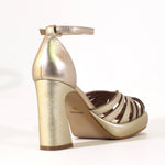 Disco Platform Holiday Leather Heels