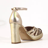 Disco Platform Holiday Leather Heels