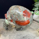 Bloodstone Crystal Skull