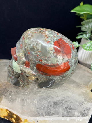 Bloodstone Crystal Skull