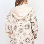 Boho Festival Printed Hoodie - Celestial