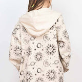 Boho Festival Printed Hoodie - Celestial
