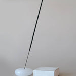 Milk Glass Incense Burner 