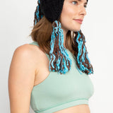 Hand Knit Wool Beanie Hat