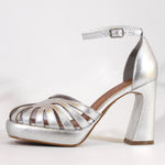 Disco Platform Holiday Leather Heels