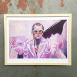 Elton John Art Print 12x16