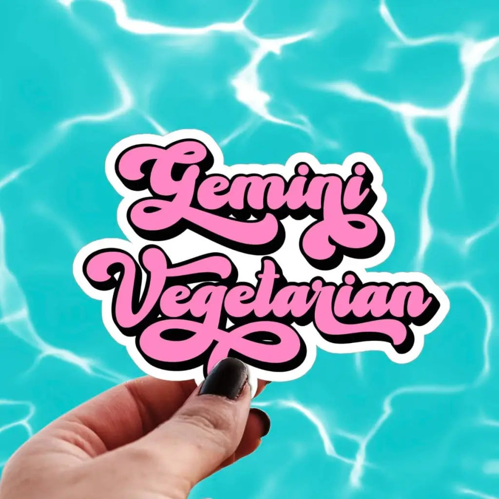 2000s Movies Sticker - Gemini Vegetarian - Legally Blonde 3”