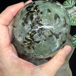 Prehnite Crystal Skull 