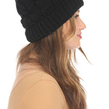 Cable Knit Fishermans Beanie
