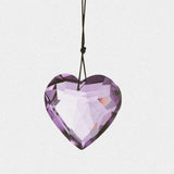Crystal Heart Prism Suncatcher