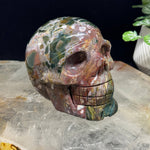 Crystal Skull - Ocean Jasper