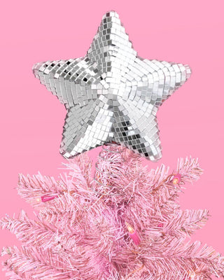 Disco Star Tree Topper - Christmas Tree Topper