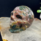 Crystal Skull - Ocean Jasper