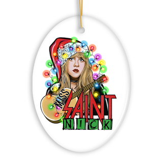 Saint Nick Bohemian Christmas Ornament