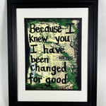 For Good Lyrics Wicked Art