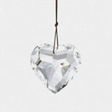 Crystal Heart Prism Suncatcher