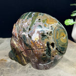 Crystal Skull - Ocean Jasper