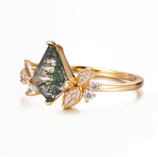 Moss Agate Ring