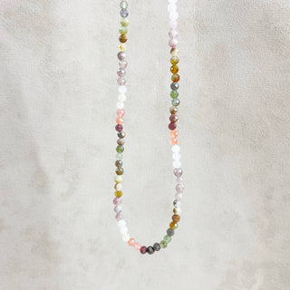 Garden Gemstone Beaded Necklace