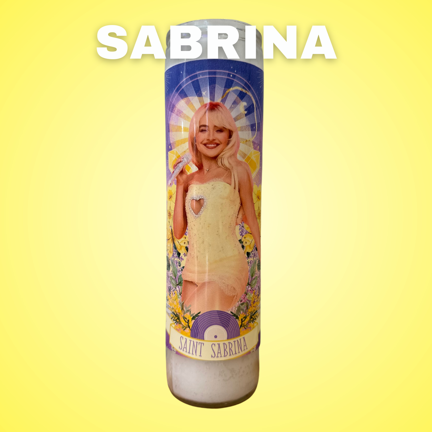 Sabrina Carpenter Altar Candle