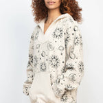 Boho Festival Printed Hoodie - Celestial