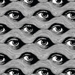 An image showing off the pattern from the Eye Waves Pattern Matte Fine Wrapping Paper. 