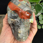 Bloodstone Crystal Skull