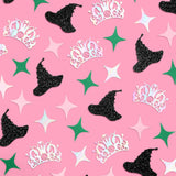 The Wicked Witch 200 Piece Confetti on a pink background.