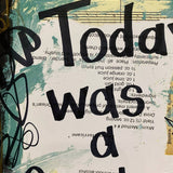 Taylor Swift Art - Today was a Fairytale