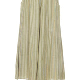 Striped Wide Leg Cotton Pants