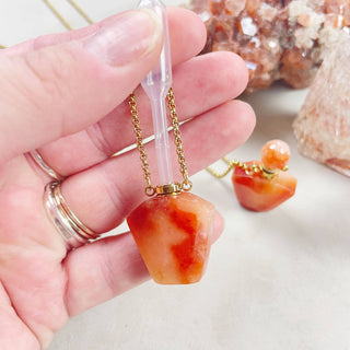 Carnelian Essential Oil Necklace