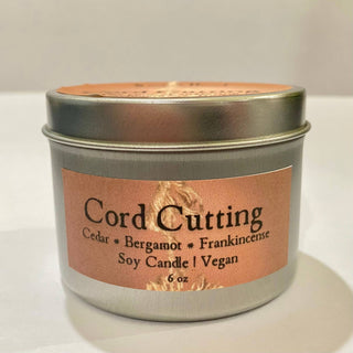 Cord Cutting Candle