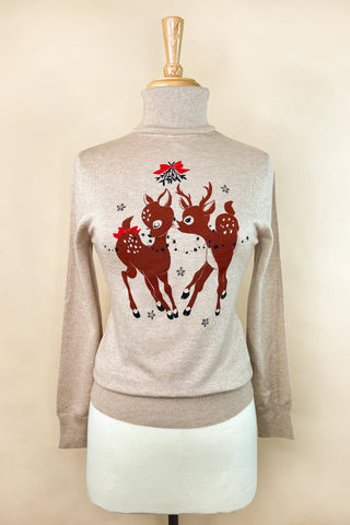 Mistletoe Kisses Turtleneck Sweater