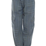 Unisex Patchwork Stripe Jogger