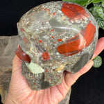 Bloodstone Crystal Skull