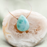 Larimar Luxe Necklace for Beautiful Mom