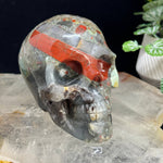 Bloodstone Crystal Skull